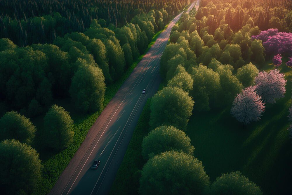 aerial-picture-road