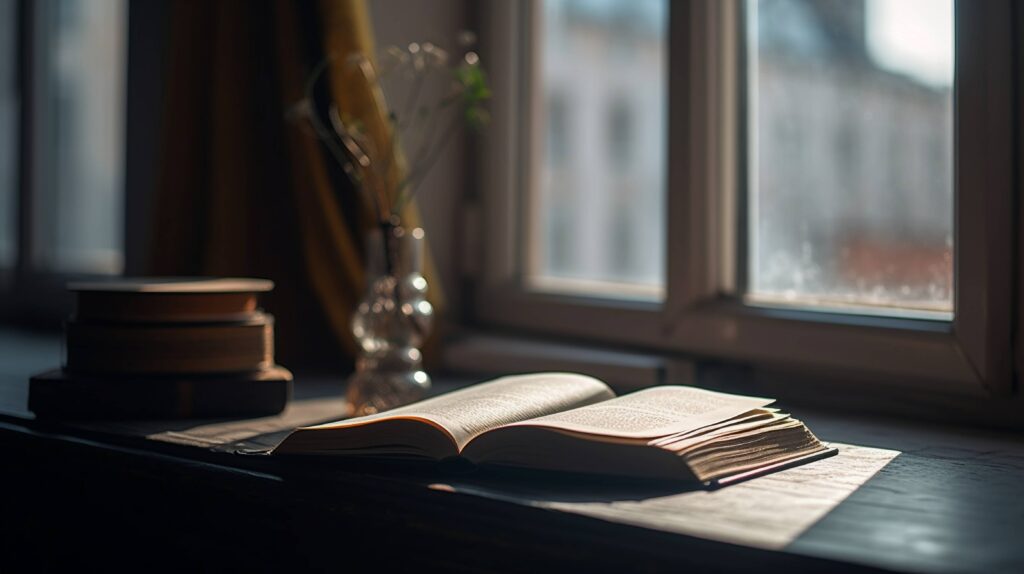 book-table-with-vase-flowers