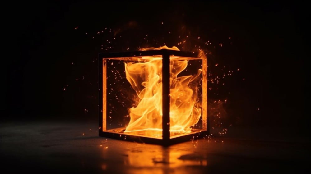 fire-cube-with-word