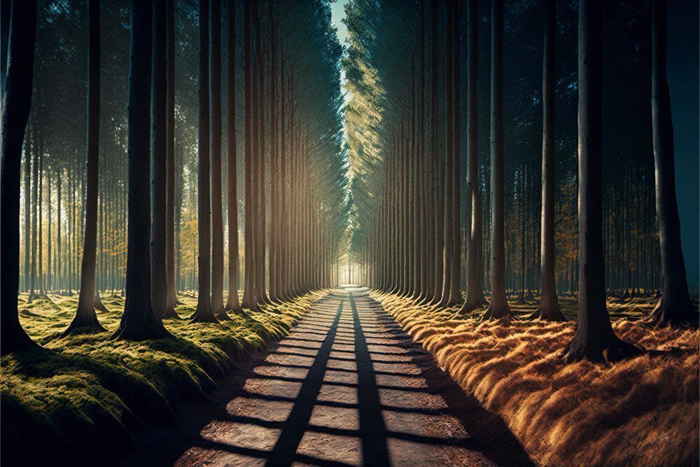 forest-with-rows
