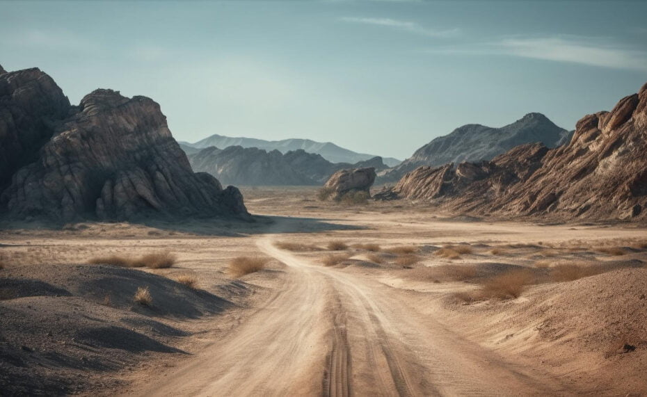 road-desert-with-mountains-background