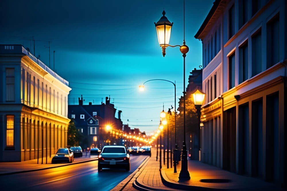 street-with-street-light-sign-that-says-i-m-street