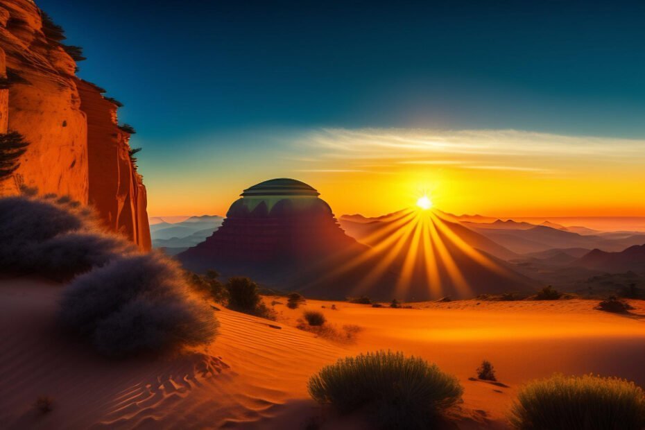 sunset-desert