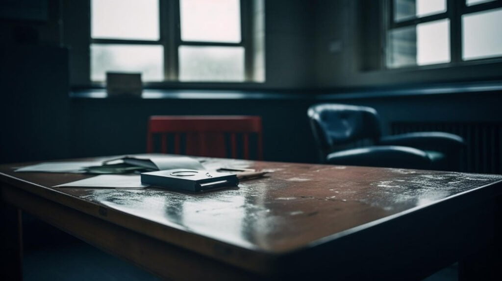 table-dark-room-with-book-it