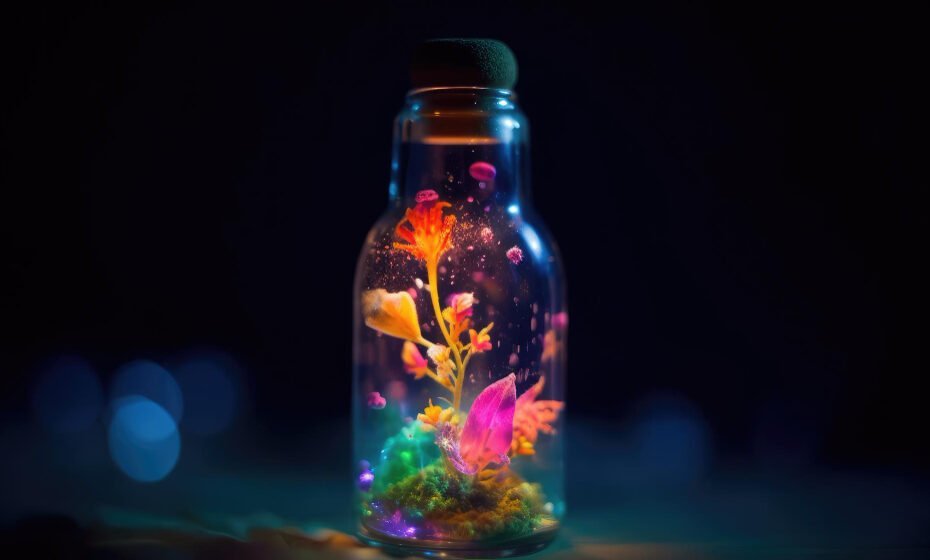 bottle-with-colorful-light