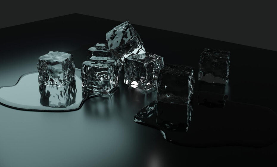 close-up-ice-cubes