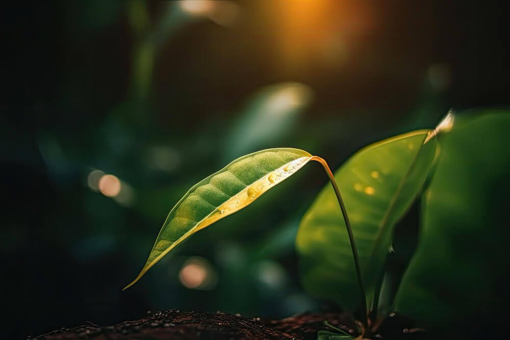 closeup-view-vibrant-green