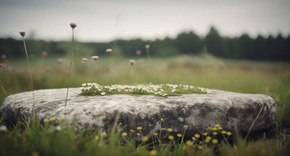 empty-stone-tabletop-field-podium-presentation-goods-cosmetics-generative