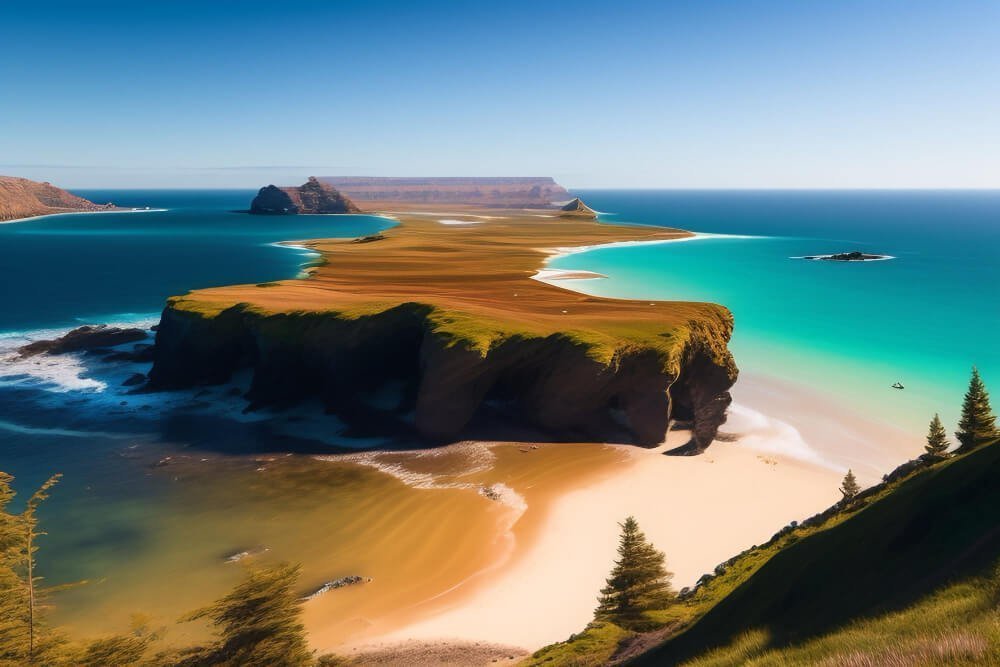 landscape-with-beach-blue