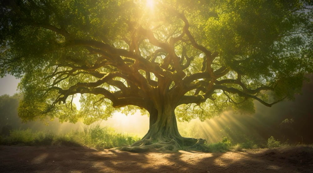 large-tree-with-bright-sun