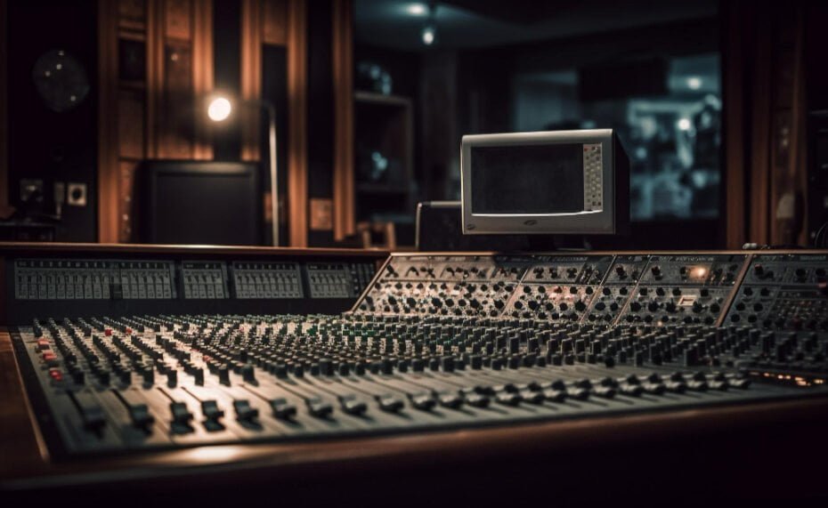 recording-studio-with-sound-board