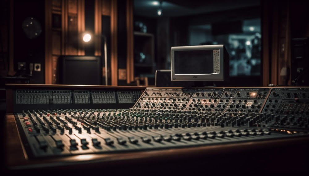 recording-studio-with-sound-board