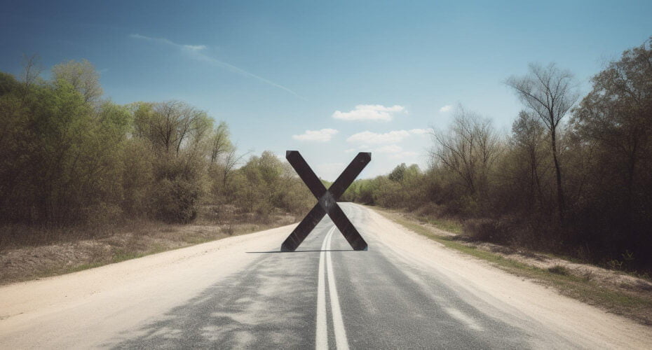 road-with-large-x