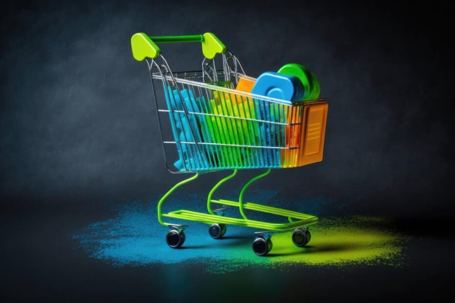 shopping-cart-with-brightly-colored