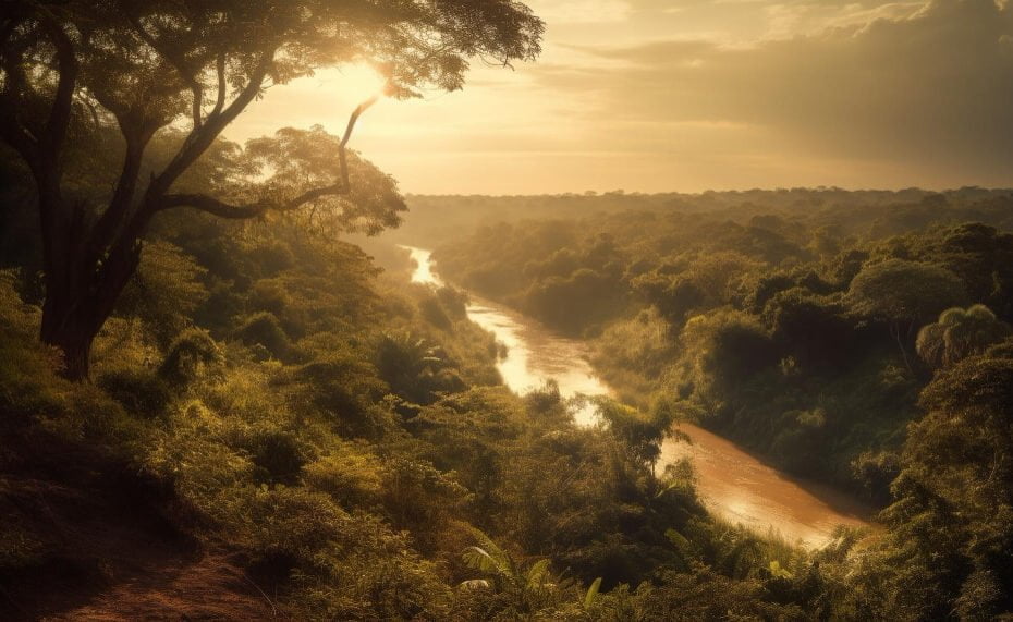 sunset-tropical-rainforest