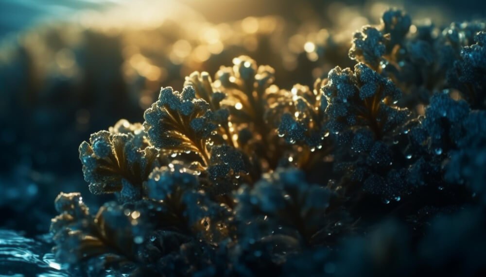 underwater-plant-leaf-frozen-icy-water-generated-by-ai