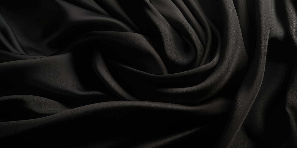 black-cloth-with-light-shining-it