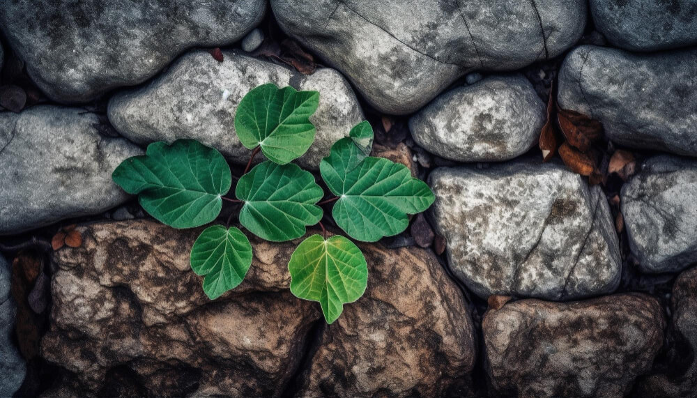 fresh-green-growth-stone-wall-backdrop-generated-by-ai