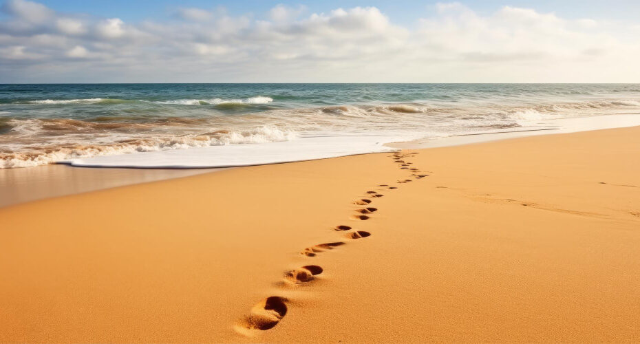 footprints-sand