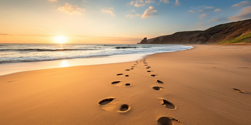 footprints-sand-beach