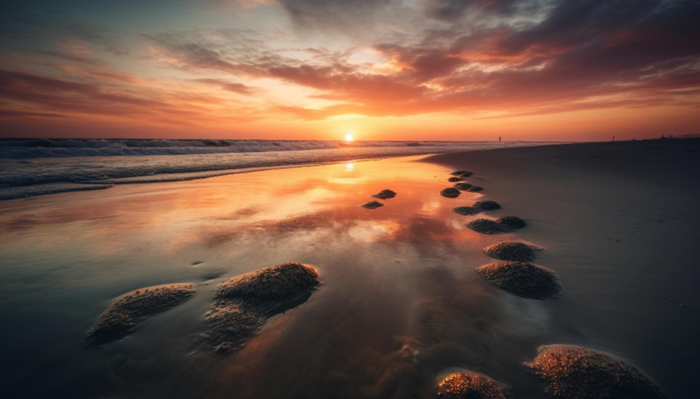 tranquil-sunset-rocky-waters-nature-beauty