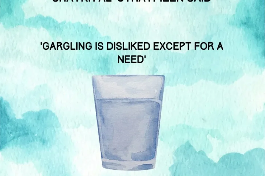 9 gargling