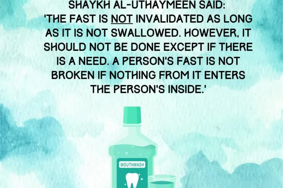 Mouth wash